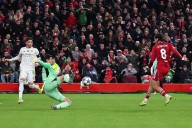 Solo Courtois aguanta en el derribo del Real Madrid en Liverpool