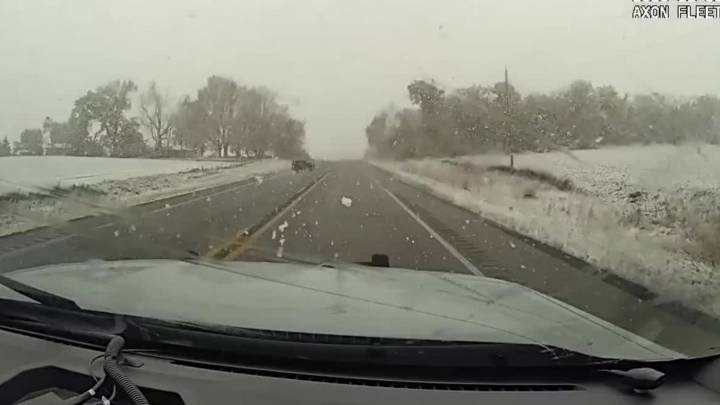 Watch moment a wrong-way driver causes a head-on crash in Story County