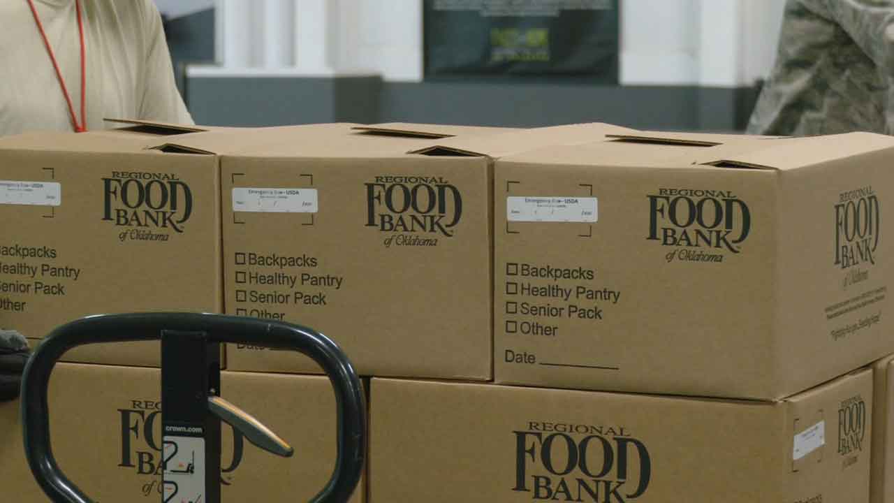Gov. Stitt and lawmakers announce vote to allocate funds to food banks across Oklahoma