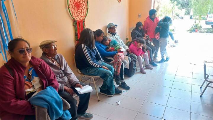 Realizaron un importante operativo sanitario en el paraje Pampa Muyoj cercano a Villa Figueroa