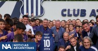 Diferencias saldadas con Fassi: “Chiqui” Tapia visitó las instalaciones de Talleres de Córdoba