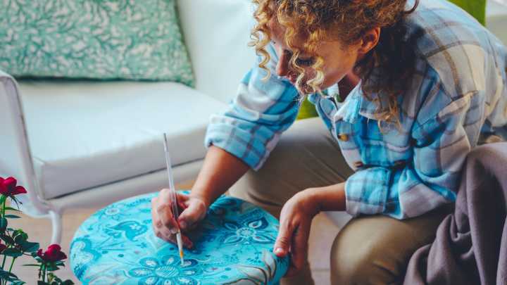 The Mistake Everyone Makes When Painting Fabric Chairs (& How To Avoid It)