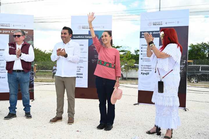 Encabeza Presidenta Sheinbaum arranque de obras del proyecto “Agua para Campeche”