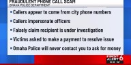 Fraudulent phone call scam