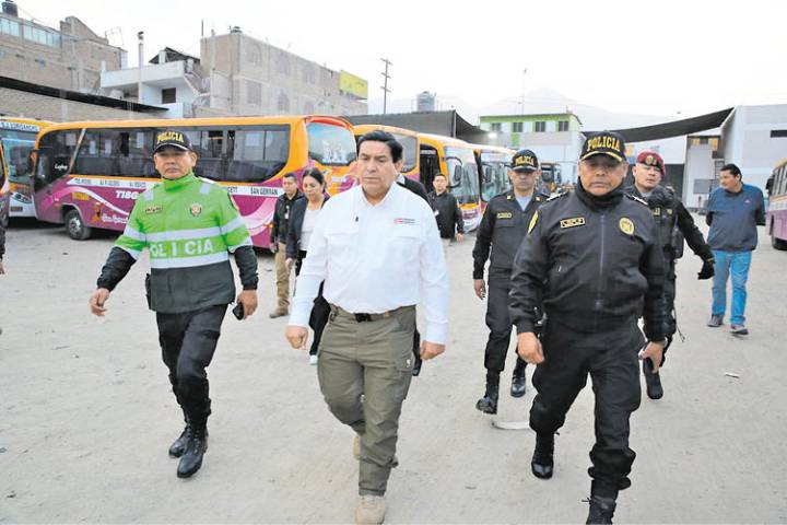 El 50% de policías que patrulla la ciudad vestirá de civil, anuncia el Mininter