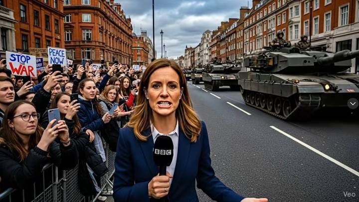 La falsa invasión de Londres hecha con IA y contada por una reportera sintética