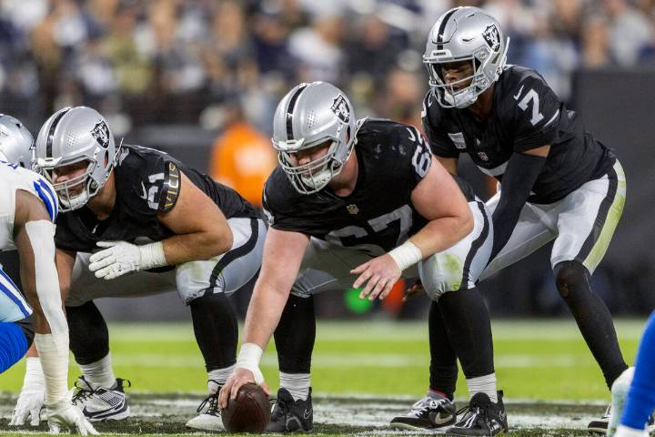 Raiders’ Will Putnam, Jordan Meredith might start on offensive line