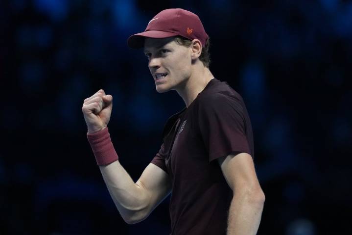Jannik Sinner beats Carlos Alcaraz to retain ATP Finals title before his home fans