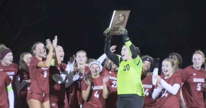Bangor girl's soccer claims third-straight Class A North Regional title