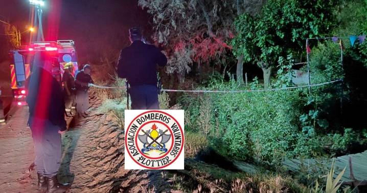 Encontraron a un hombre muerto en un desagüe de Plottier: se retiró el cuerpo de la víctima