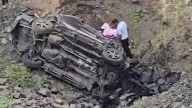 XUV 700 loses control on Delhi-Mumbai Expressway, plunges into gorge; 5 dead
