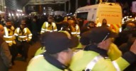BREAKING Police clash with protestors at Villa Park ahead of Maccabi Tel Aviv match