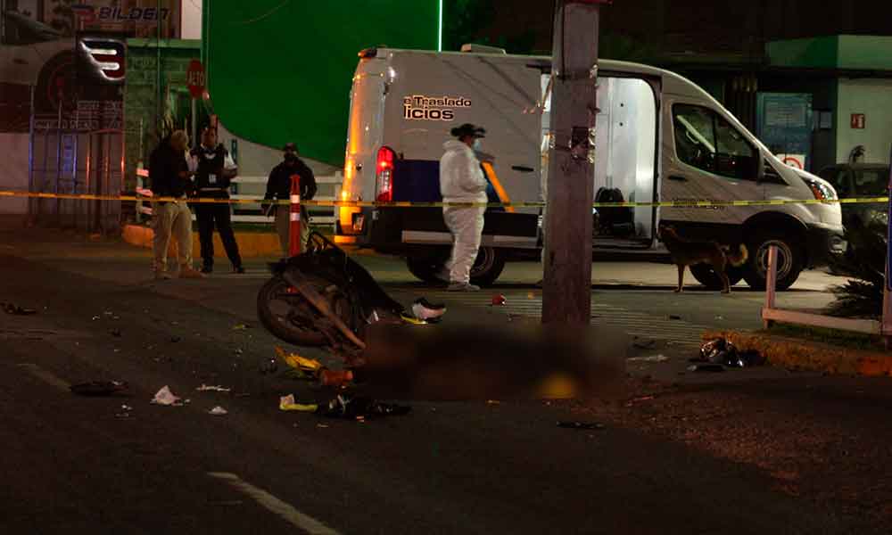 MUERE MOTOCICLISTA TRAS FUERTE ACCIDENTE EN LEÓN
