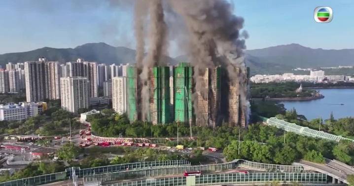 Hong Kong's deadliest high-rise fire in years leaves at least 36 dead, 279 reported missing