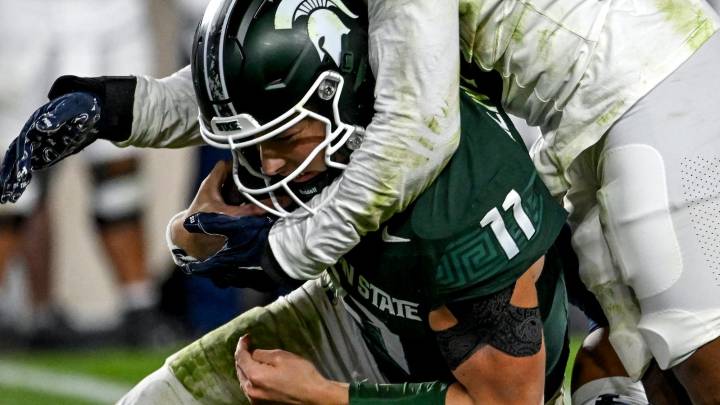 Michigan State football QBs Alessio Milivojevic, Aidan Chiles ailing
