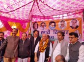 Karra kick starts Ghar Ghar Dastak, Har Ghar Dastak for statehood from Purani Mandi Jammu City