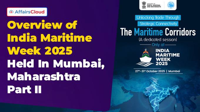 Current Affairs 4 November 2025