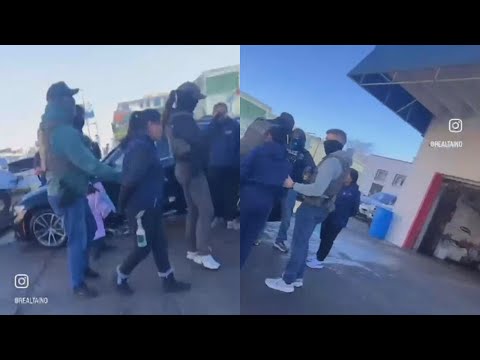 Caught on camera: 9 Boston car wash workers detained by ICE agents