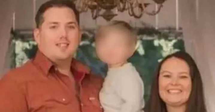 Tot left to wander alone for 12 hours after brutal murder of mum and dad