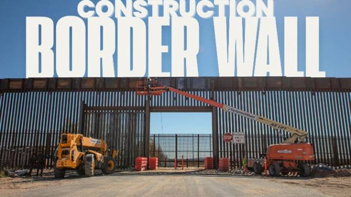 Muestra Patrulla Fronteriza nuevo muro en El Paso 📸