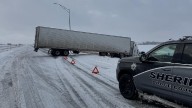 Jackknifed semi closes part of Highway 30 just west of Fremont