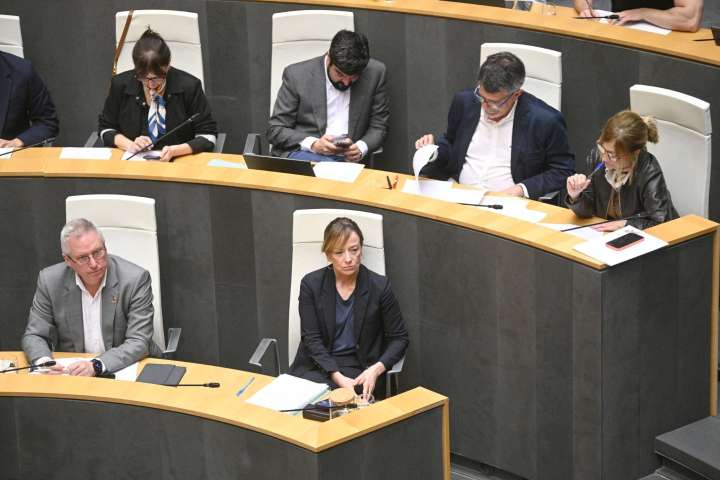 La oposición busca mañana retratar la división del Gobierno foral sobre el traspaso a Euskadi del Puerto de Pasaia