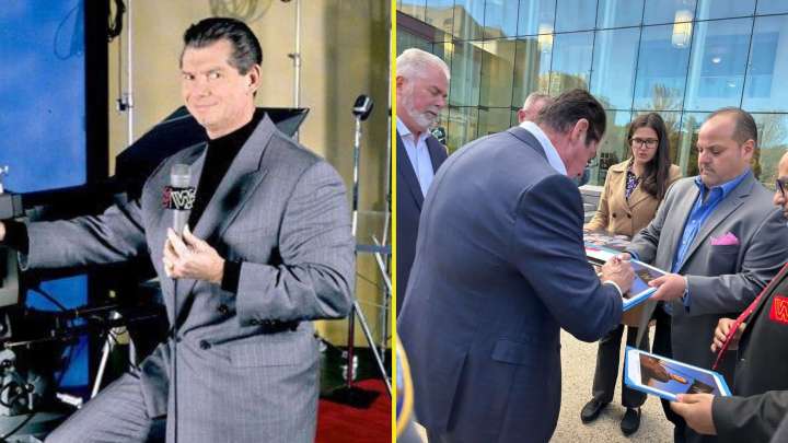 ‘That’s not real’ – Vince McMahon unrecognizable with another new look as he exits court after ‘major win’