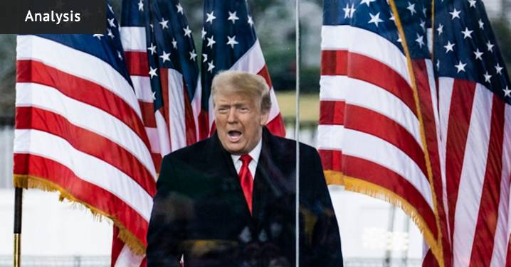 Donald Trump: White House attacks BBC over 'dishonest' coverage of January 6 Capitol address