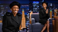 Cynthia Erivo Goes Futuristic in Schiaparelli for 'Jimmy Fallon'