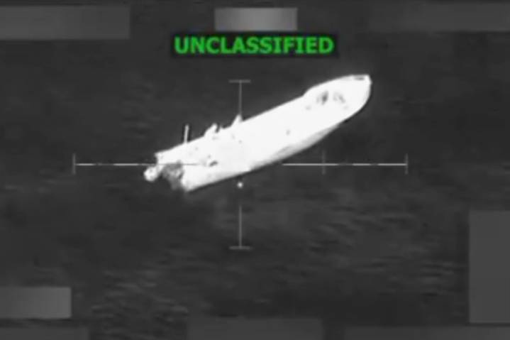 EE. UU. lanza nuevo ataque contra embarcación en el Caribe y deja cuatro muertos