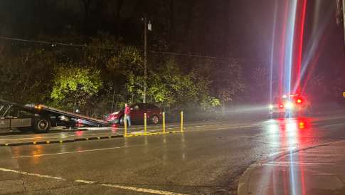 Police: Child hospitalized with non-life-threatening injuries after crash in Westwood