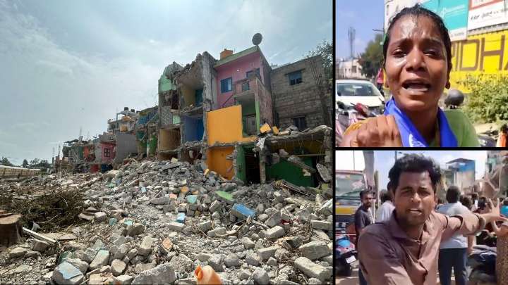 ‘Left to sleep beside the tracks’: Eviction drive for Bengaluru’s suburban rail project leaves families homeless