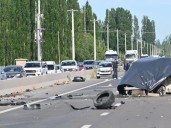 Tragedia vial en Río Negro: murieron los cuatro pasajeros de una camioneta que se incendió tras ser chocada por un conductor borracho
