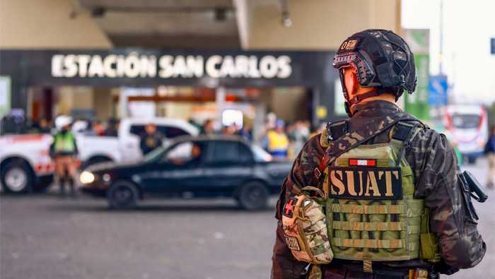 Jerí supervisó operativo de seguridad en estaciones del Metro de San Juan de Lurigancho