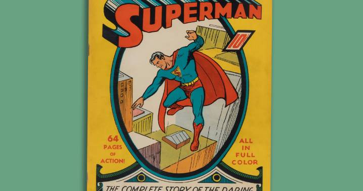 First edition 'Superman' comic found in attic sells for $9 million, breaking record