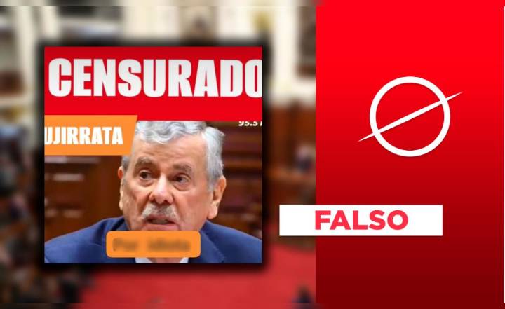 Es falso que el Congreso censuró a Fernando Rospigliosi: no hubo firmas suficientes para la admisión a debate de la moción