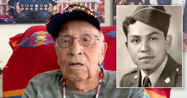 Native American WWII veteran Gilbert "Choc" Charleston, last member of his unit, dies at 101 on Thanksgiving Day