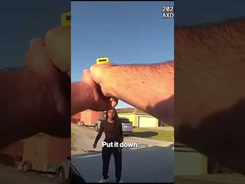 Florida 15-year-old charged with felony after attacking cop car with shovel #shorts