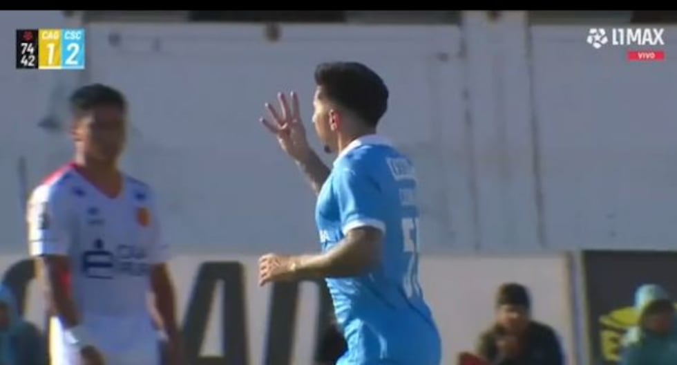 Gustavo Cazonatti, tras 9 meses fuera por lesión, jugó con camiseta de Sporting Cristal Liga 1 Te Apuesto últimas