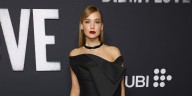 Jennifer Lawrence Wears Off-The-Shoulder Dior Gown to Die My Love Premiere