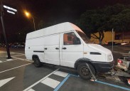 Accidentada huida por Las Palmas de Gran Canaria en un furgón robado