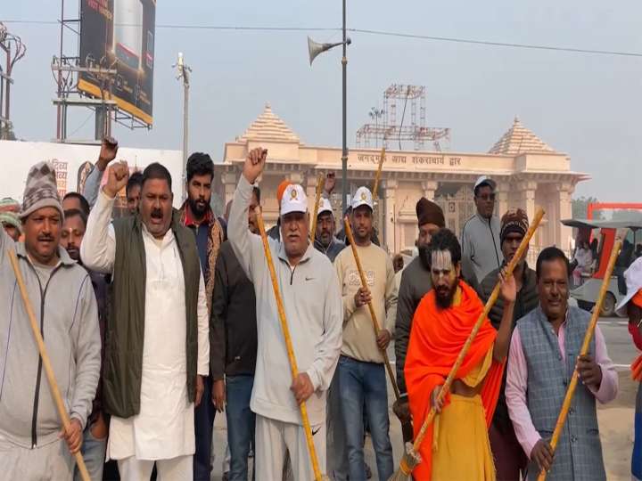 Cleanliness drive in Ayodhya ahead of flag hoisting ceremony