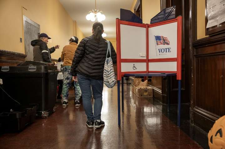 With schools back in local hands, voters choose new faces