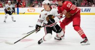 Connor Bedard scores, gets 2 assists to lead Blackhawks over Red Wings 5