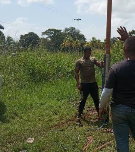 132 familias favorecidas con reactivación de pozo en el sector Sabana II de Punceres