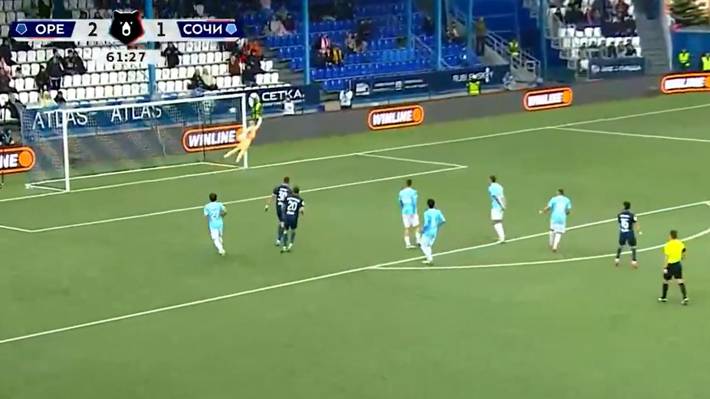 Revisa el golazo de Jordhy Thompson en el fútbol ruso Marcó para Orenburg ante el Sochi de Ignacio Saavedra.