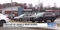 Child in stable condition after being hit by vehicle near school