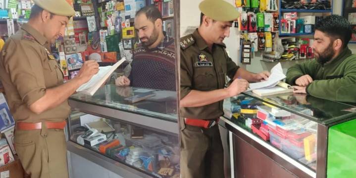 Police inspect vendors to curb misuse of SIM cards in Shopian