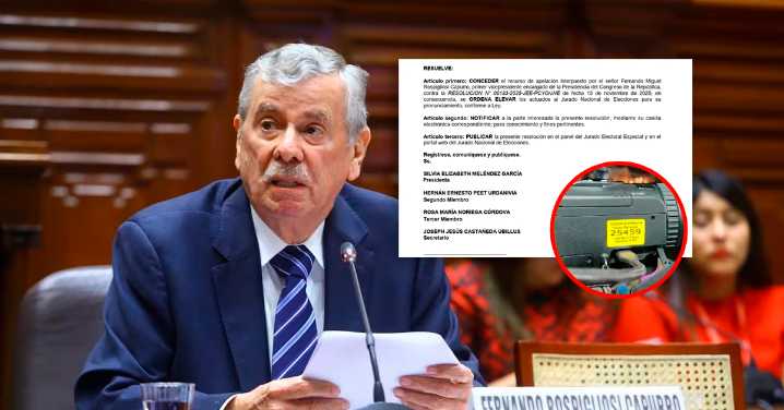 Fernando Rospigliosi apela fallo por uso indebido de cámara del Congreso en mitin de Keiko Fujimori