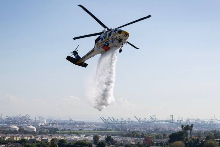 It refills in 5 minutes: Mammoth new ‘dip tank’ will aid air battles against wildfires